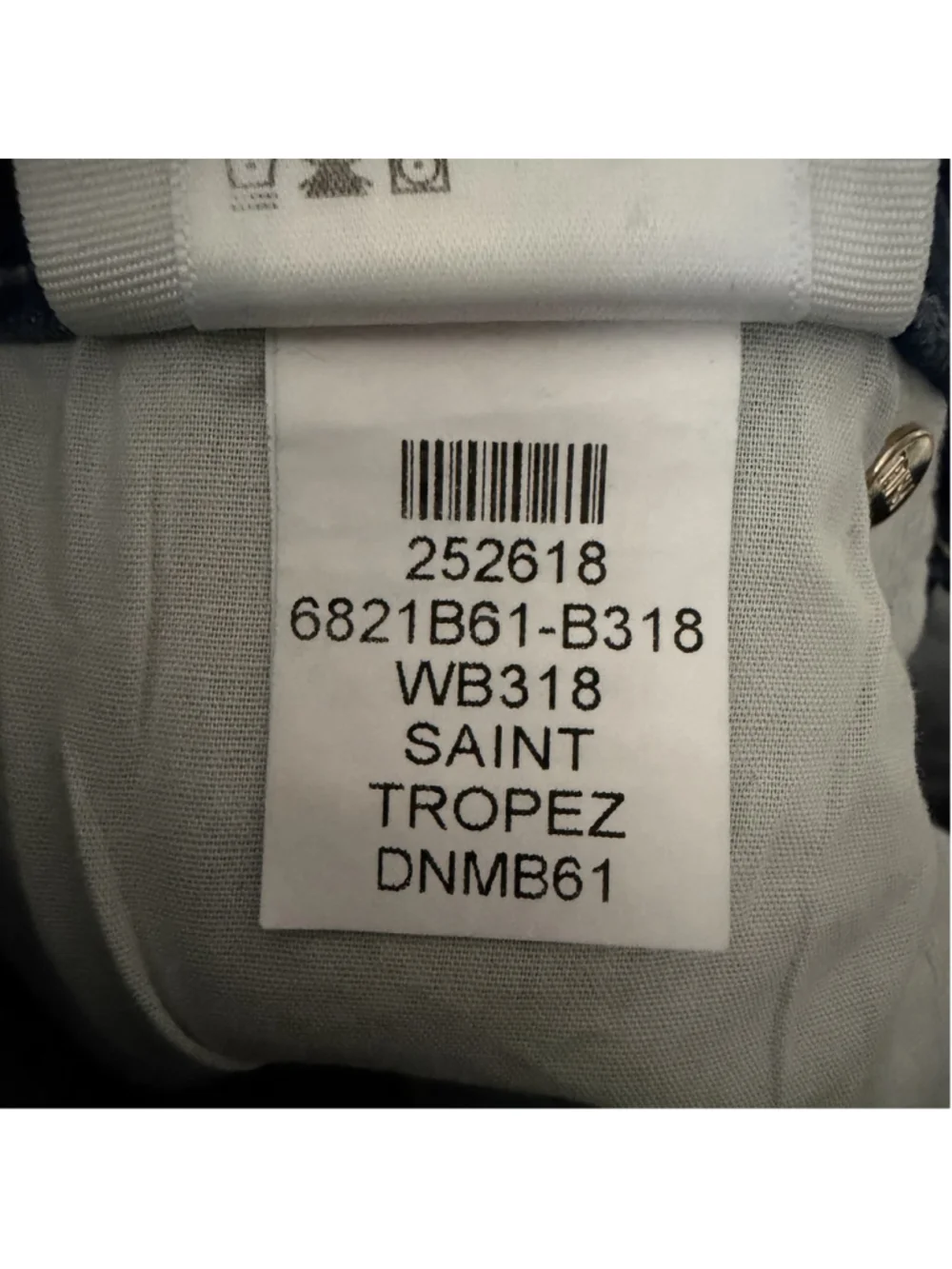 Paige 26 Leenah Ankle Jeans Saint Tropez Wide Leg Frayed Hem EUC Mid Rise $249 - Picture 10 of 10